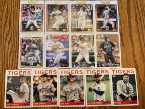 2025 Topps Archives Detroit Tigers 13-Card Set