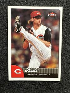 Bronson Arroyo 2007 Fleer Baseball Card #245