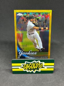 2010 Topps Chrome Robinson Cano Gold Refractor /50