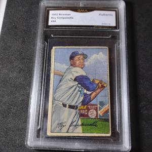 Roy Campanella 1952 Bowman Baseball Card #44