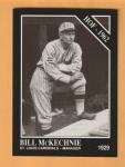 Bill McKechnie St. Louis Cardinals 1991 Card