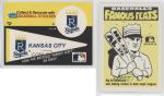 1986 Fleer Ed Delahanty Kansas City Royals Card