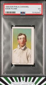 1909 E95 Philadelphia Caramel Eddie Plank PSA 3