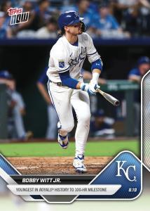2025 Topps Now #578 Bobby Witt Jr. Card