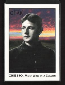 2011 TriStar Obak Jack Chesbro Sports Card
