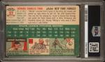 1954 Topps Whitey Ford HOF #37 PSA 1 Card