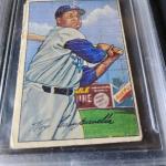 Roy Campanella 1952 Bowman Baseball Card #44