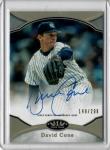 2020 Topps Tier One David Cone Autograph /299