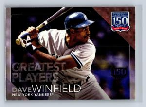 2019 Topps Dave Winfield Greatest Players Card