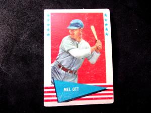 1961 Fleer #68 Mel Ott Baseball Card