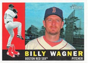 Billy Wagner 2009 Topps Heritage Baseball Card #632