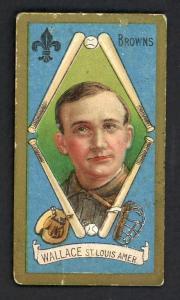 1911 T205 Bobby Wallace Browns Sports Card