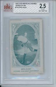 1922 E120 American Caramel Eppa Rixey Card