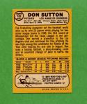 1968 Topps Don Sutton HOF Dodgers Card