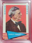 Charles Comiskey 1961 Fleer Baseball Card #18