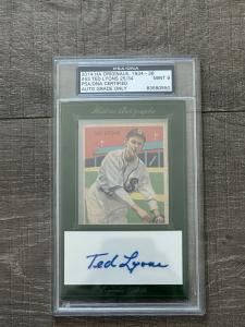 2014 Ted Lyons Diamond Stars #43 PSA Auto