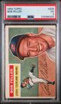 1956 Topps Bob Feller Baseball Card #200