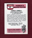 Tommy Connolly #67 Baseball Umpire Hall of Fame Card