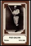 1975 Fleer Major League Patches Pud Galvin Card