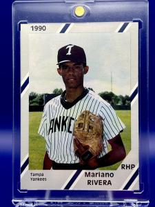 1990 Diamond Cards Mariano Rivera #17 Tampa Yankees