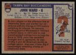 1976 Topps John Ward Rookie Card #268
