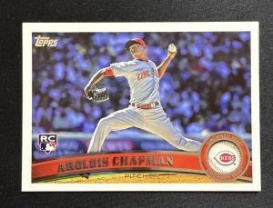 Aroldis Chapman 2011 Topps Rookie Card #110