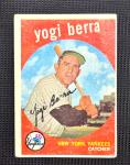 1959 Topps Yogi Berra New York Yankees Card