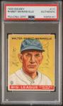 Rabbit Maranville Signed 1933 Goudey Baseball Card
