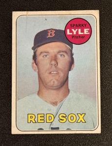 1969 Topps Sparky Lyle Rookie Card #311