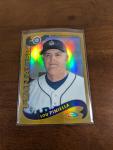2002 Topps Chrome Gold Refractor Lou Piniella #300