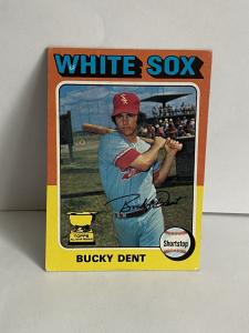 Bucky Dent 1975 Topps #299 Card
