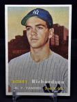 Bobby Richardson 1957 Topps Rookie Card 286
