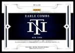 2024 Panini National Treasures Earle Combs Card