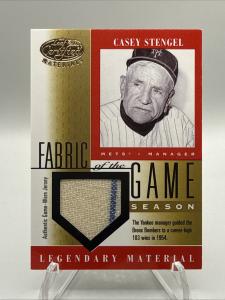 2001 Leaf Certified CASEY STENGEL GU Jersey /103