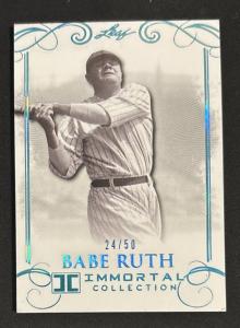 2017 Leaf Immortal Babe Ruth Blue Spectrum /50