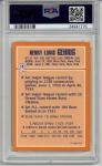 1985 Topps Woolworth Lou Gehrig Card PSA 10