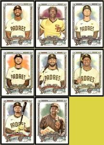 2025 Topps Allen Ginter San Diego Padres Team Set