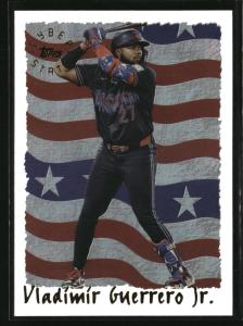 2025 Topps Archives Vladimir Guerrero Jr. Cyberstats Card