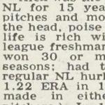 Grover Cleveland Alexander 1950 Callahan Baseball Card