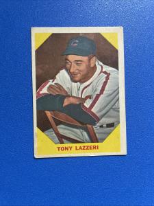 1960 Fleer Tony Lazzeri Card #31