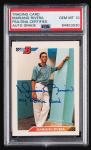 Mariano Rivera 1992 Bowman Rookie Card PSA 10 AUTO
