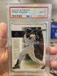 2002 SP Authentic Bernie Williams PSA Gem Mint 10