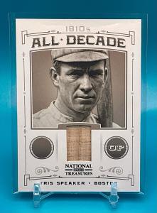 2012 Tris Speaker National Treasures Game Used Bat