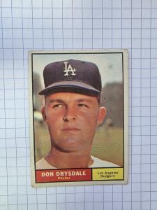 1961 Topps Don Drysdale #260 Baseball Card