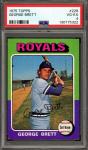 George Brett 1975 Topps Rookie Card #228