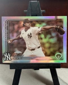 2025 Topps Chrome Gerrit Cole Sepia Refractor