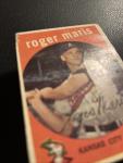 1959 Topps Roger Maris Baseball Card #202