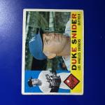Duke Snider 1960 Topps Card #493
