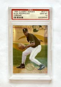 1994 Classic Images Alex Rodriguez RC Chrome PSA 10