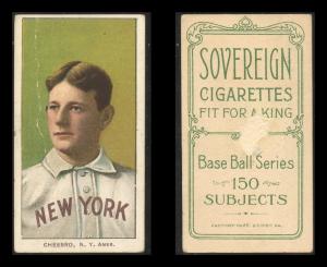 T206 Jack Chesbro HOF Sovereign 150 Baseball Card